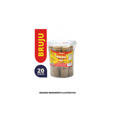 DOCE - BRUJU - 51g PACOCA ROLHA - PT20